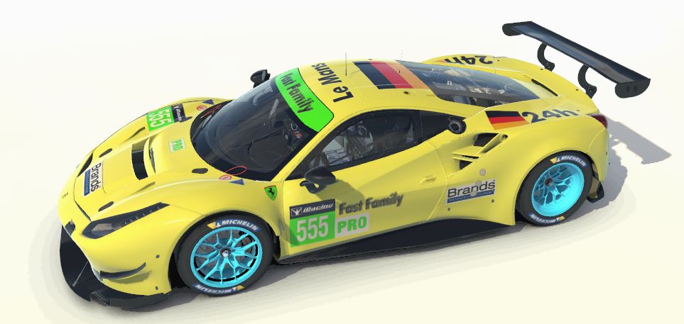 Ferrari 488GTE 24h Le Mans